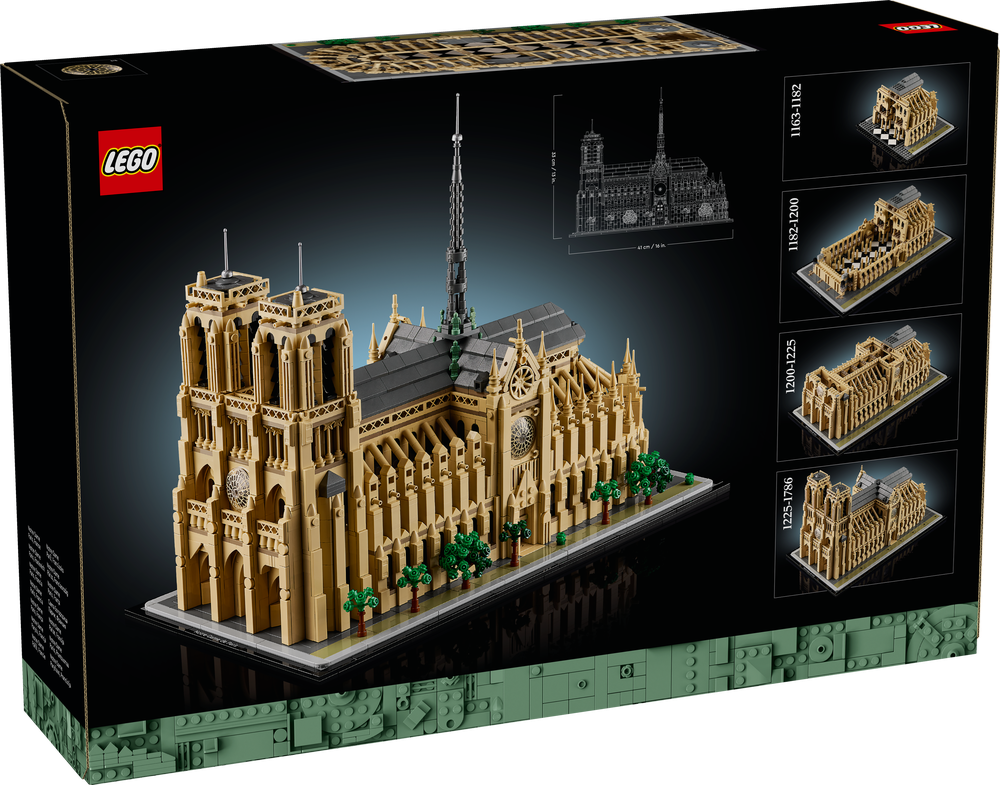 LEGO ARCHITECTURE NOTRE-DAME DE PARIS 21061