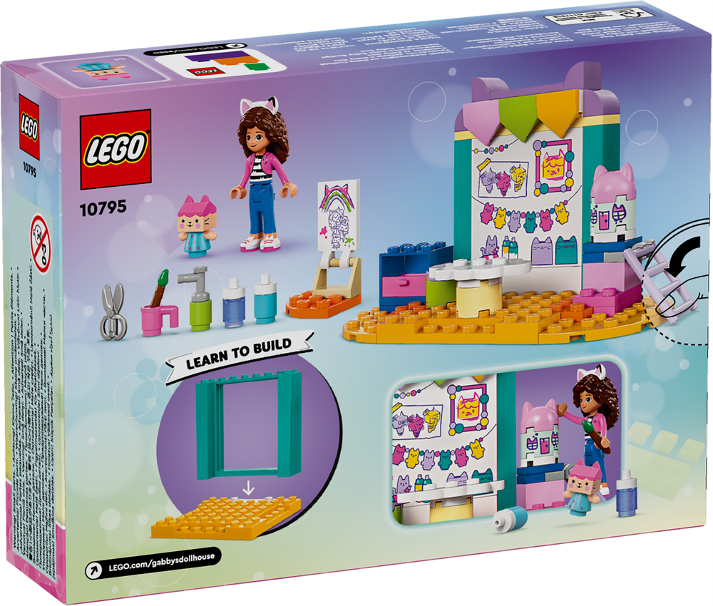 LEGO GABBY'S DOLLHOUSE CREAZIONI CON BABY SCATOLA 10795