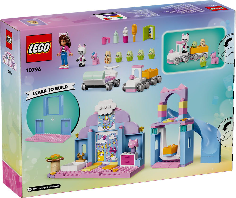 LEGO GABBY'S DOLLHOUSE ASILO GATTO-ORECCHIO DI GABBY 10796