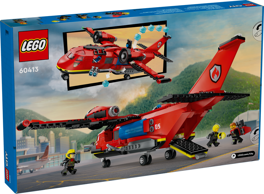 LEGO CITY AEREO ANTINCENDIO 60413