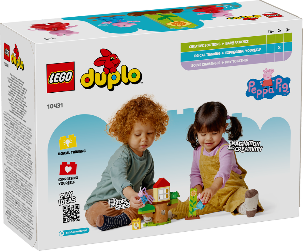 LEGO DUPLO IL GIARDINO E LA CASA SULL’ALBERO DI PEPPA PIG 10431