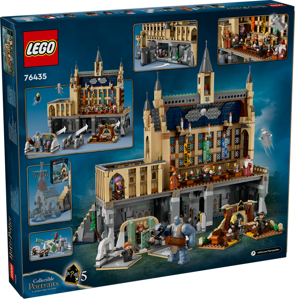 LEGO HARRY POTTER CASTELLO DI HOGWARTS™ SALA GRANDE 76435