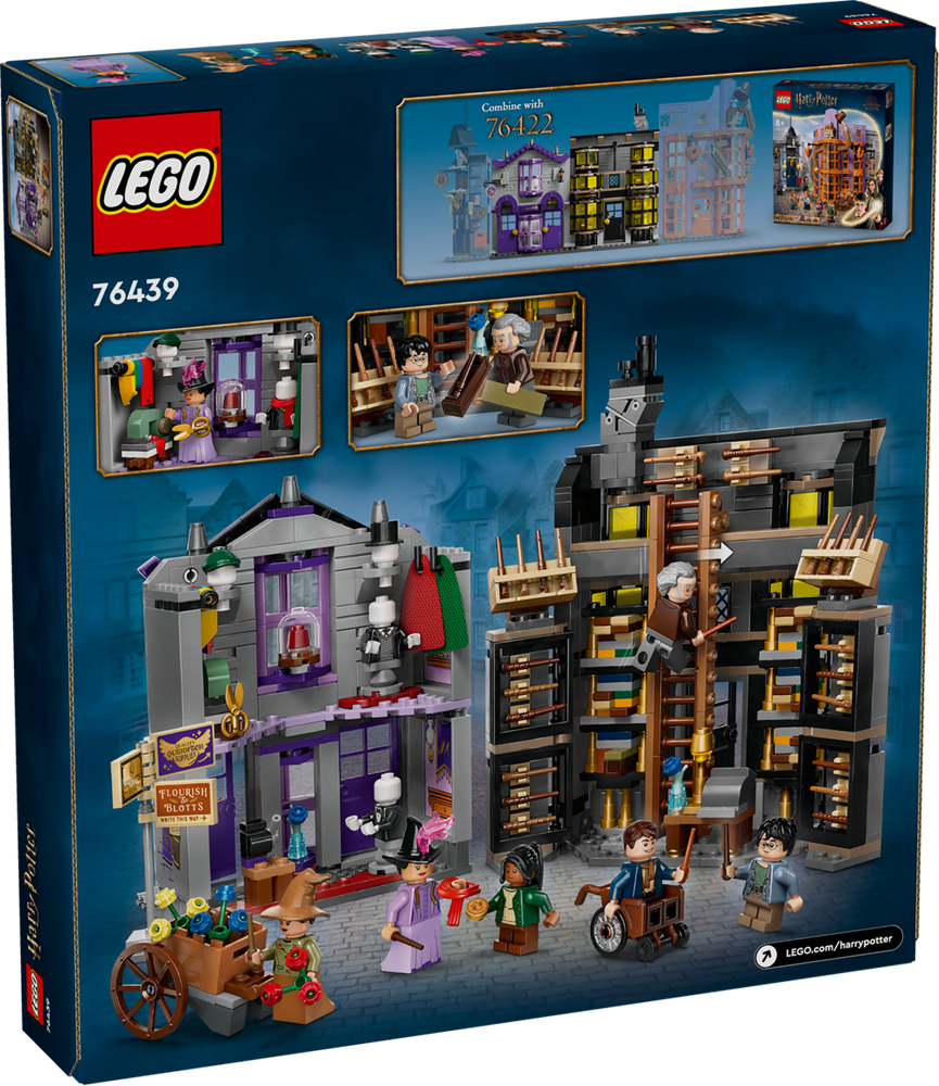 LEGO HARRY POTTER OLIVANDER E MADAMA MCCLAN: ABITI PER TUTTE LE OCCASIONI 76439