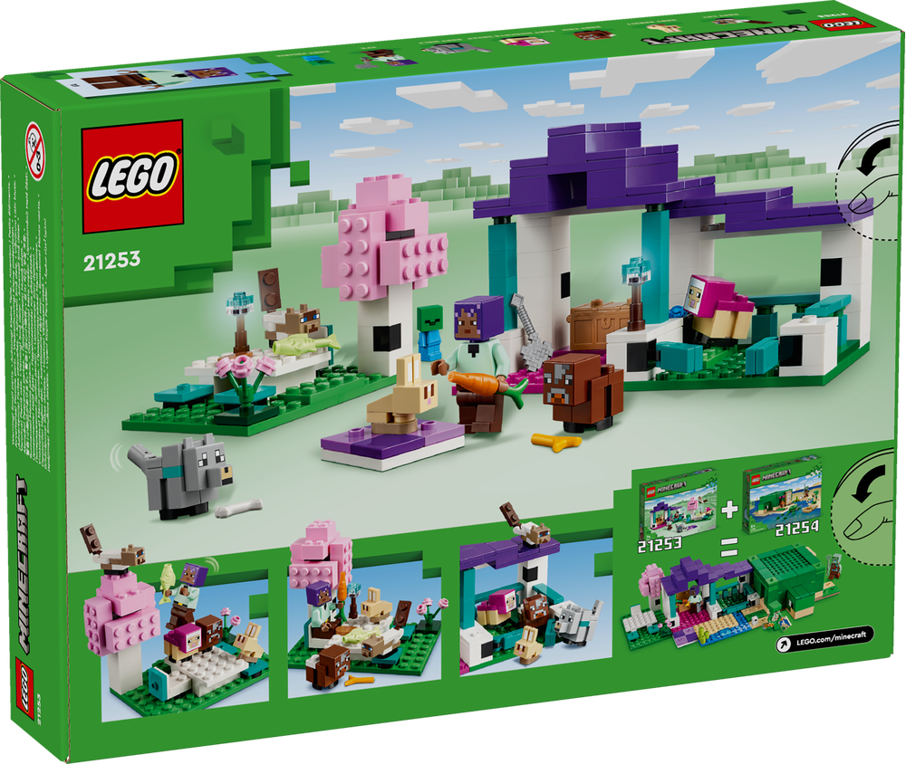 LEGO MINECRAFT IL SANTUARIO DEGLI ANIMALI 21253