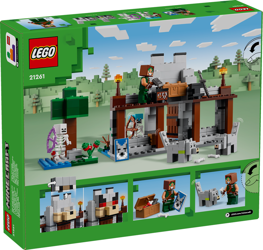 LEGO MINECRAFT IL CASTELLO DEL LUPO 21261