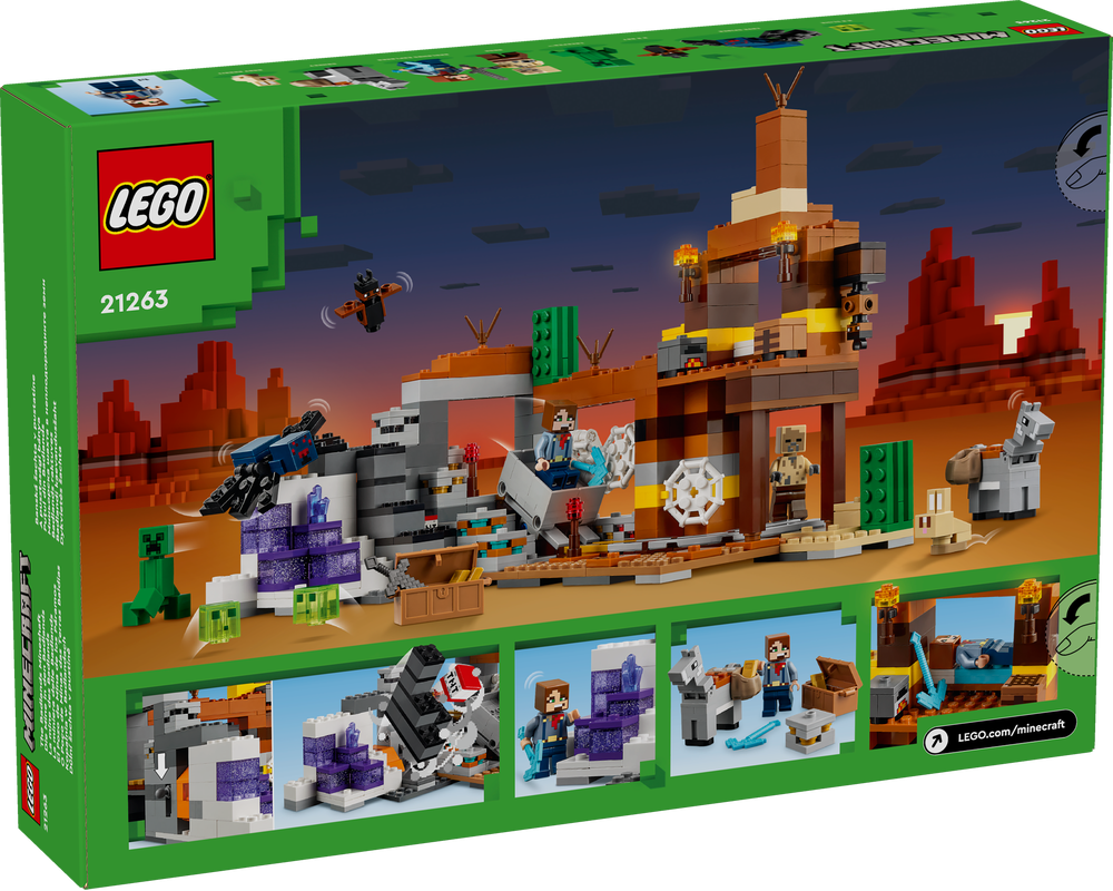 LEGO MINECRAFT LA MINIERA DELLE BADLANDS 21263