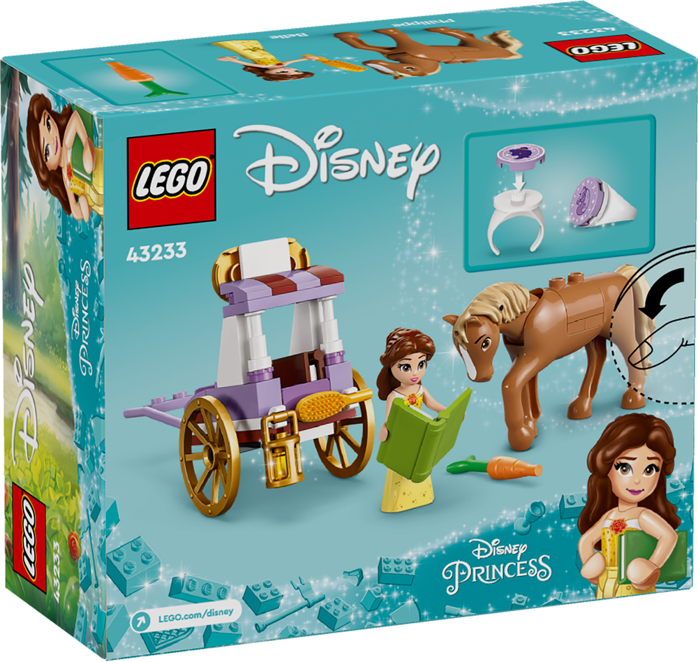 LEGO DISNEY PRINCESS LA CARROZZA DEI CAVALLI DI BELLE 43233