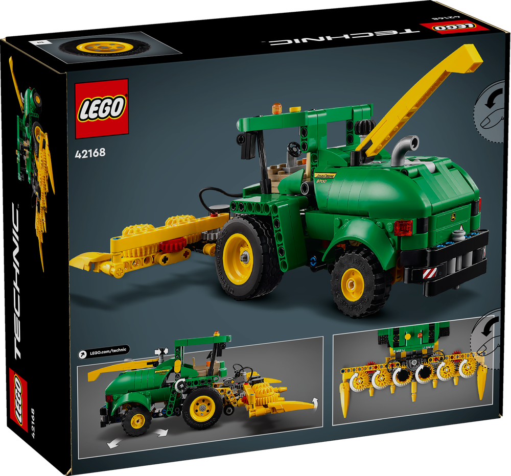 LEGO TECHNIC JOHN DEERE 9700 FORAGE HARVESTER 42168