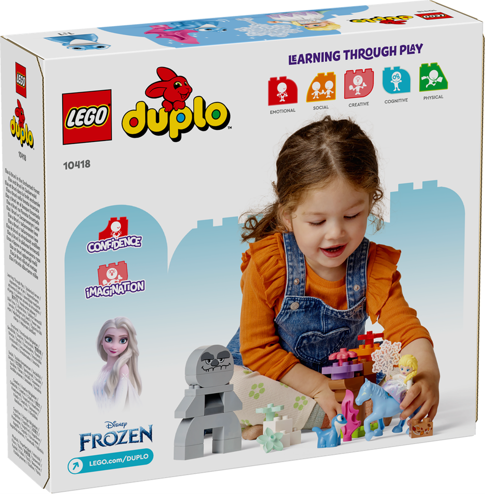 LEGO DUPLO DISNEY ELSA E BRUNI NELLA FORESTA INCANTATA 10418