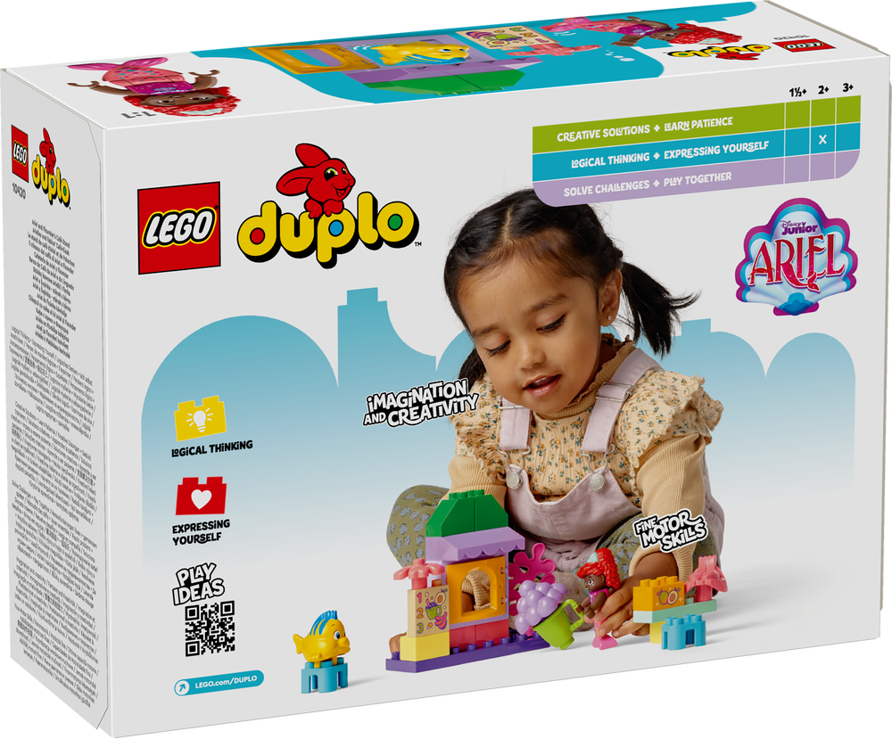 LEGO DUPLO DISNEY IL CHIOSCO DEL CAFFÈ DI ARIEL E FLOUNDER 10420