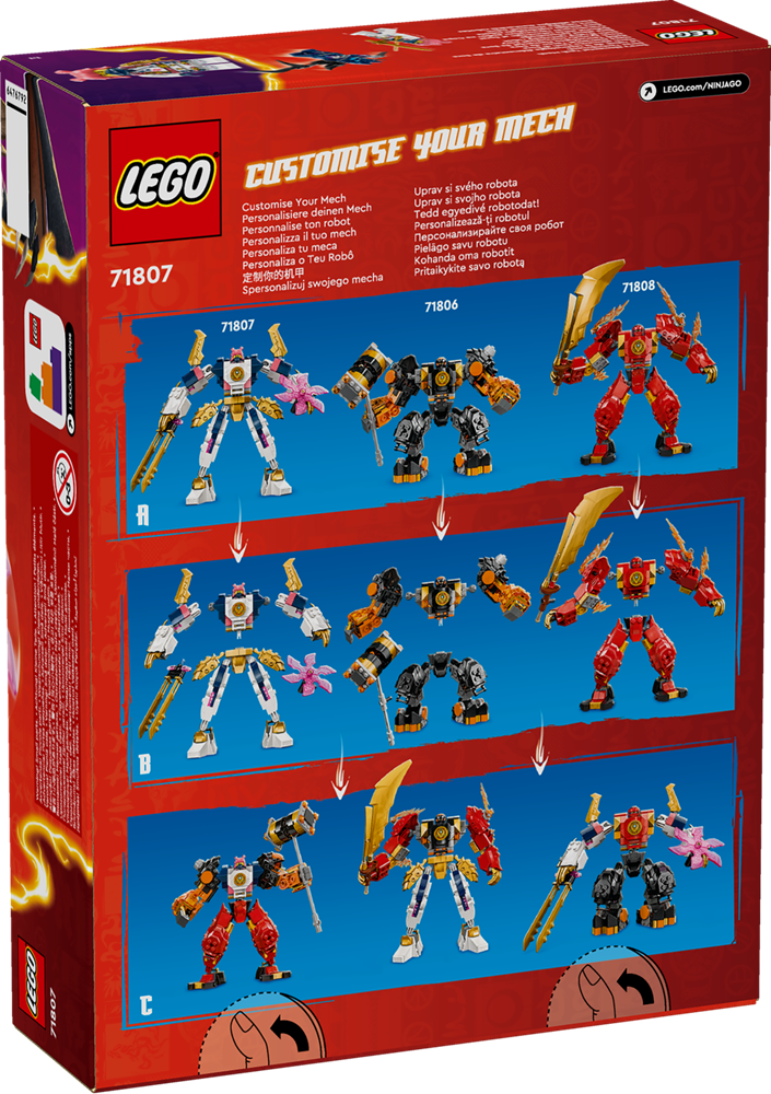 LEGO NINJAGO MECH ELEMENTO TECH DI SORA 71807