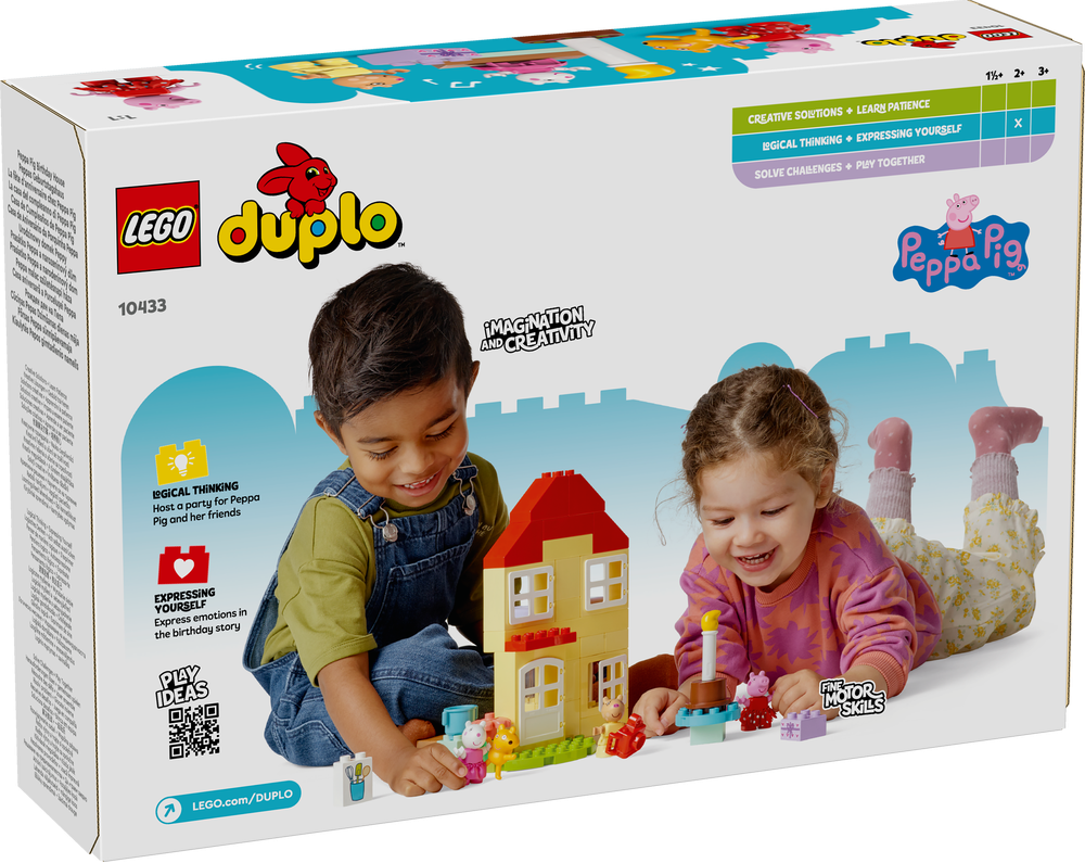 LEGO DUPLO LA CASA DEL COMPLEANNO DI PEPPA PIG 10433