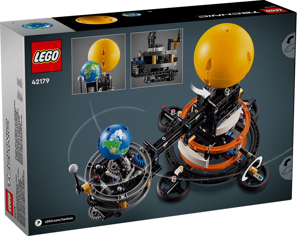 LEGO TECHNIC PIANETA TERRA E LUNA IN ORBITA 42179