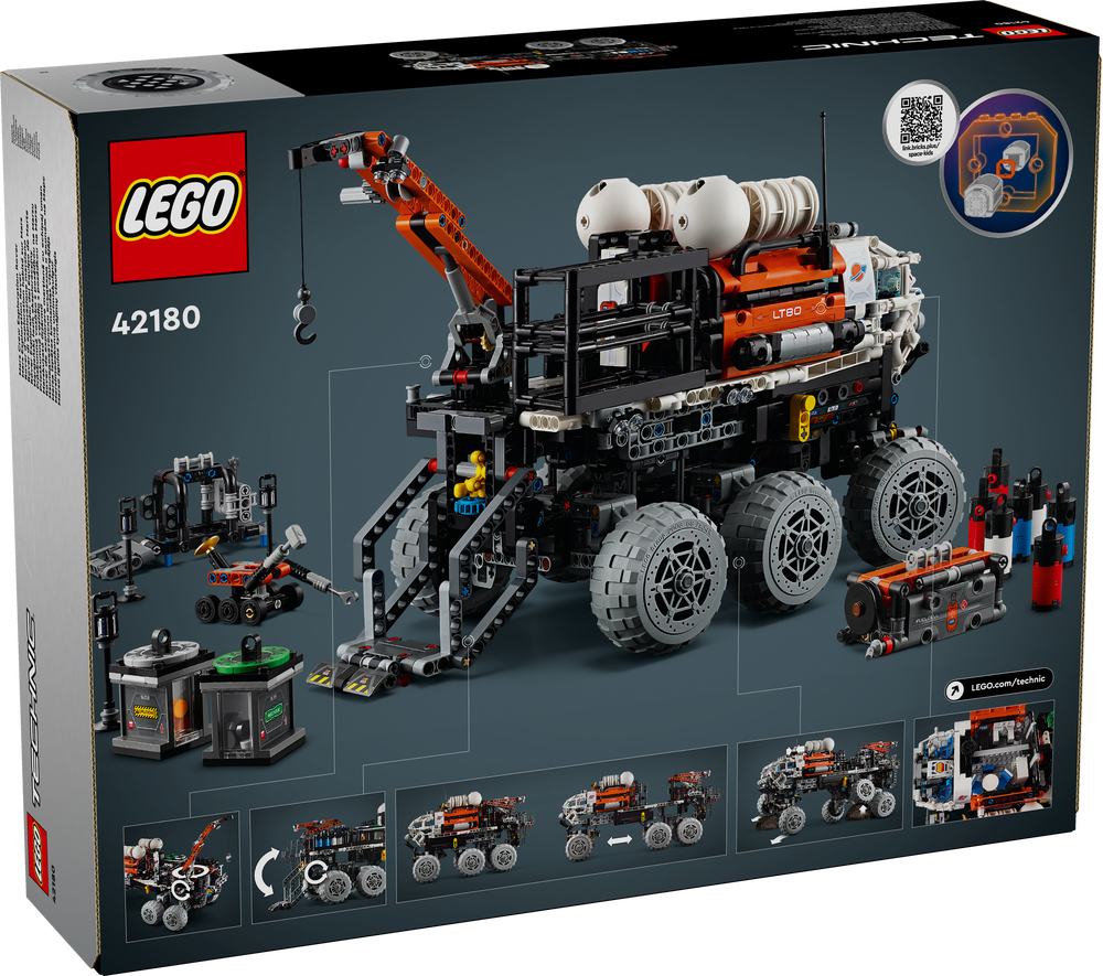 LEGO TECHNIC ROVER DI ESPLORAZIONE MARZIANO 42180