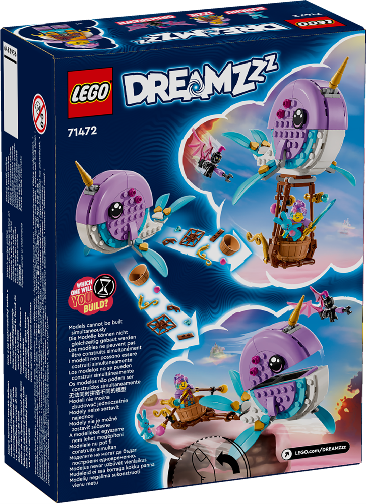 LEGO DREAMZZZ LA MONGOLFIERA-NARVALO DI IZZIE 71472