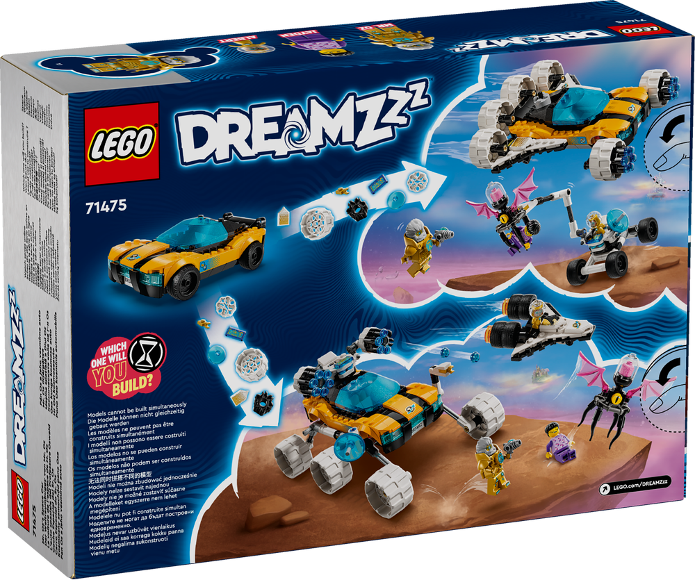 LEGO DREAMZZZ L’AUTO SPAZIALE DEL PROFESSOR OSWALD 71475