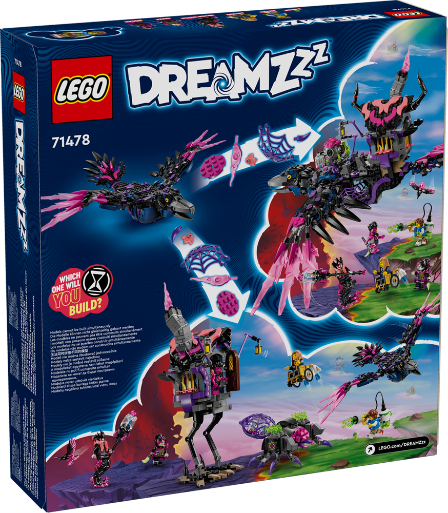 LEGO DREAMZZZ IL CORVO DI MEZZANOTTE DELLA MAI-STREGA 71478