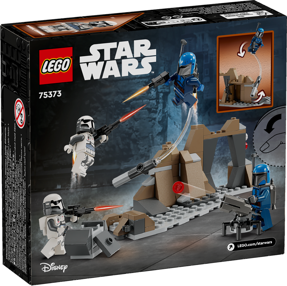 LEGO STAR WARS BATTLE PACK AGGUATO SU MANDALORE™ 75373