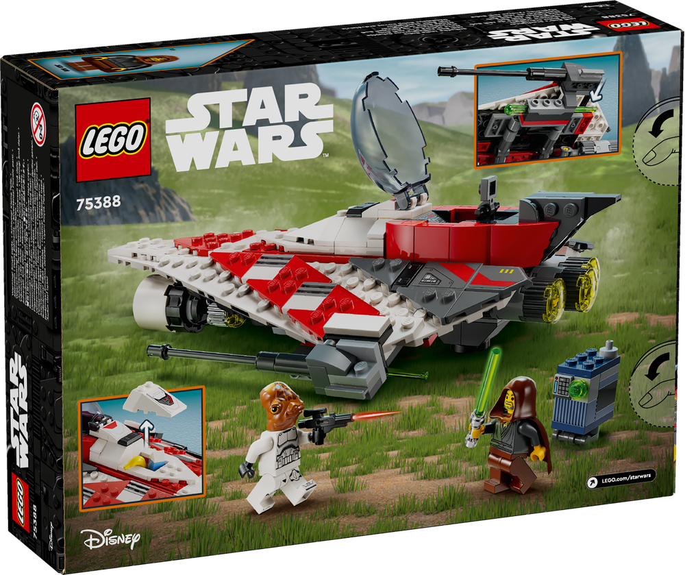 LEGO STAR WARS STARFIGHTER DI JEDI BOB 75388