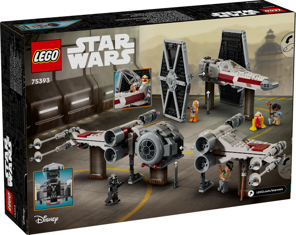 LEGO STAR WARS MASH-UP TIE FIGHTER E X-WING 75393