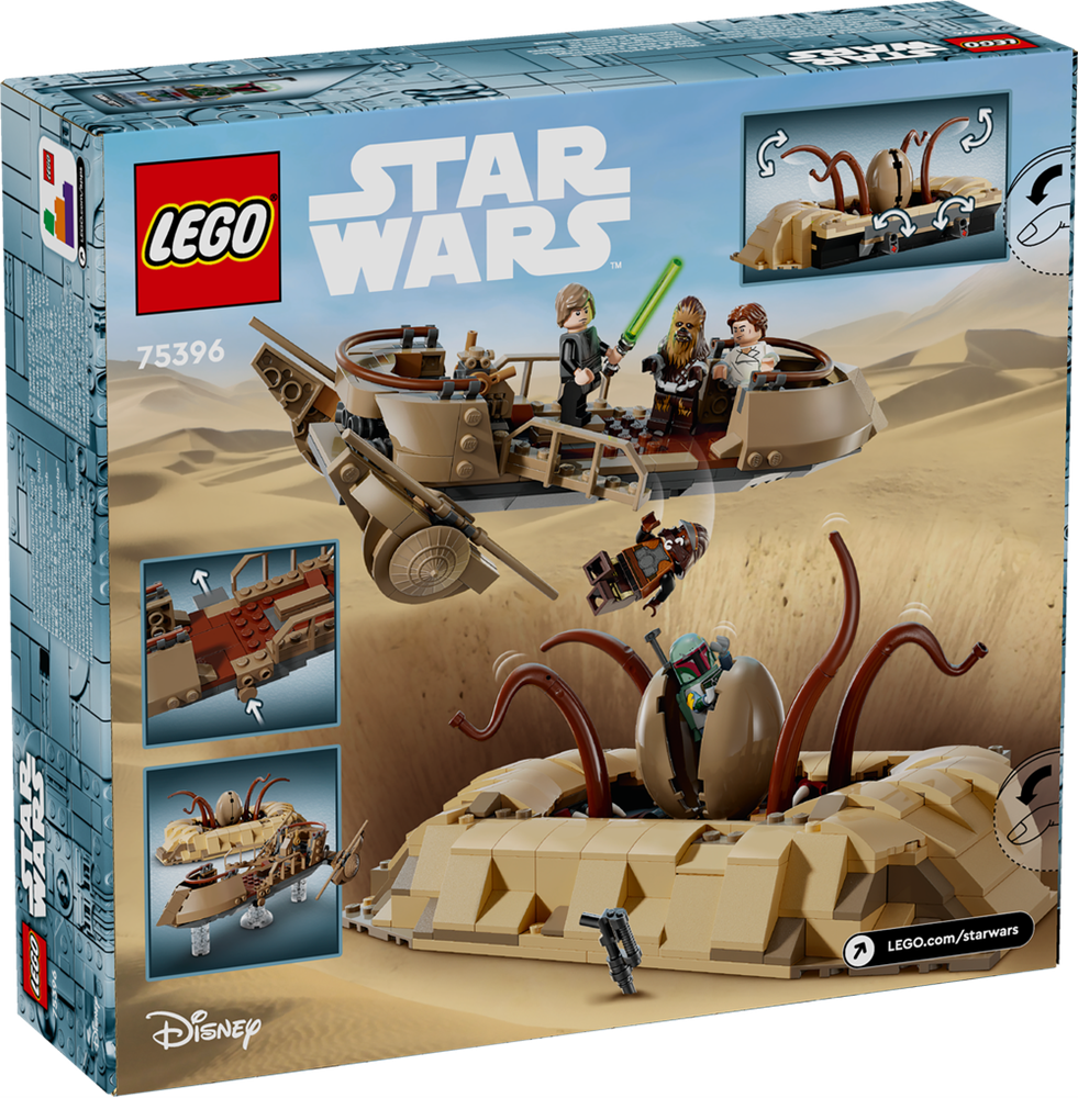 LEGO STAR WARS SKIFF DEL DESERTO E FOSSA DEL SARLACC 75396