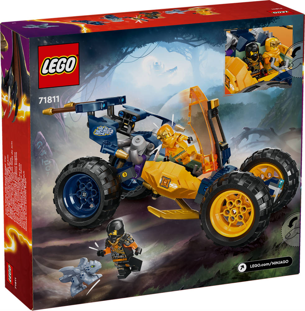 LEGO NINJAGO BUGGY FUORISTRADA NINJA DI ARIN 71811