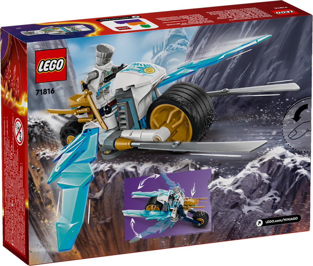 LEGO NINJAGO MOTO DI GHIACCIO DI ZANE 71816