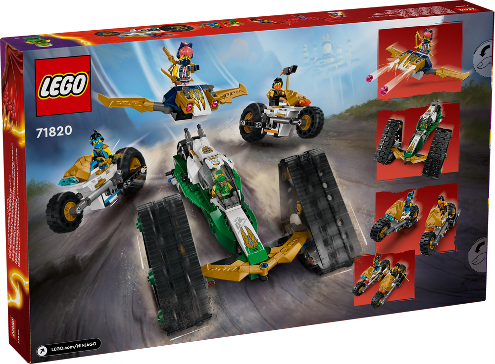 LEGO NINJAGO CINGOLATO DEL TEAM NINJA 71820