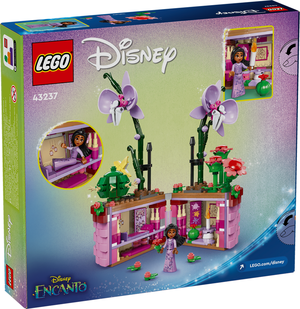 LEGO DISNEY CLASSIC VASO DI FIORI DI ISABELA 43237