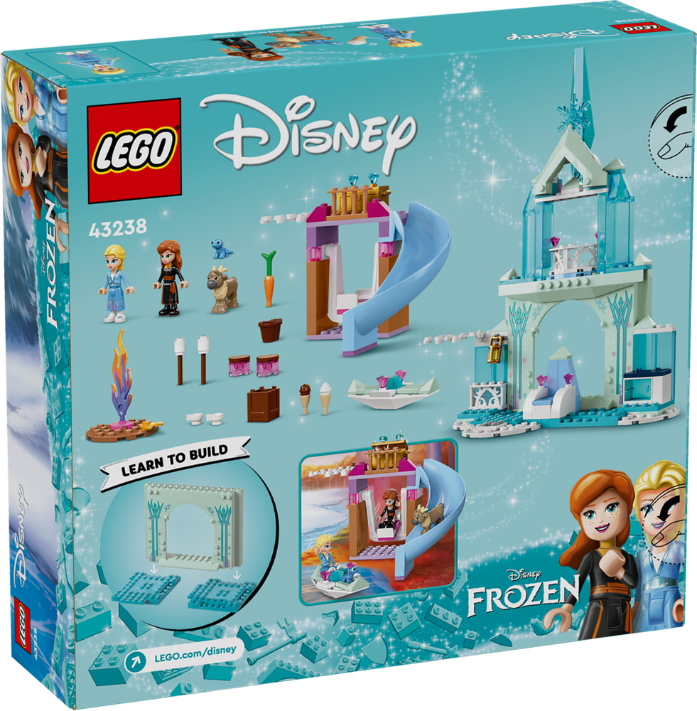 LEGO DISNEY PRINCESS IL CASTELLO DI GHIACCIO DI ELSA 43238