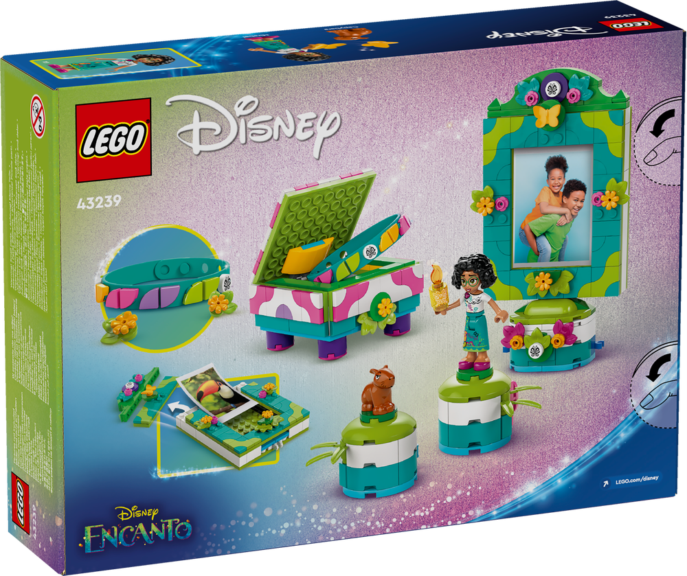 LEGO DISNEY CLASSIC PORTAFOTO E PORTAGIOIE DI MIRABEL 43239