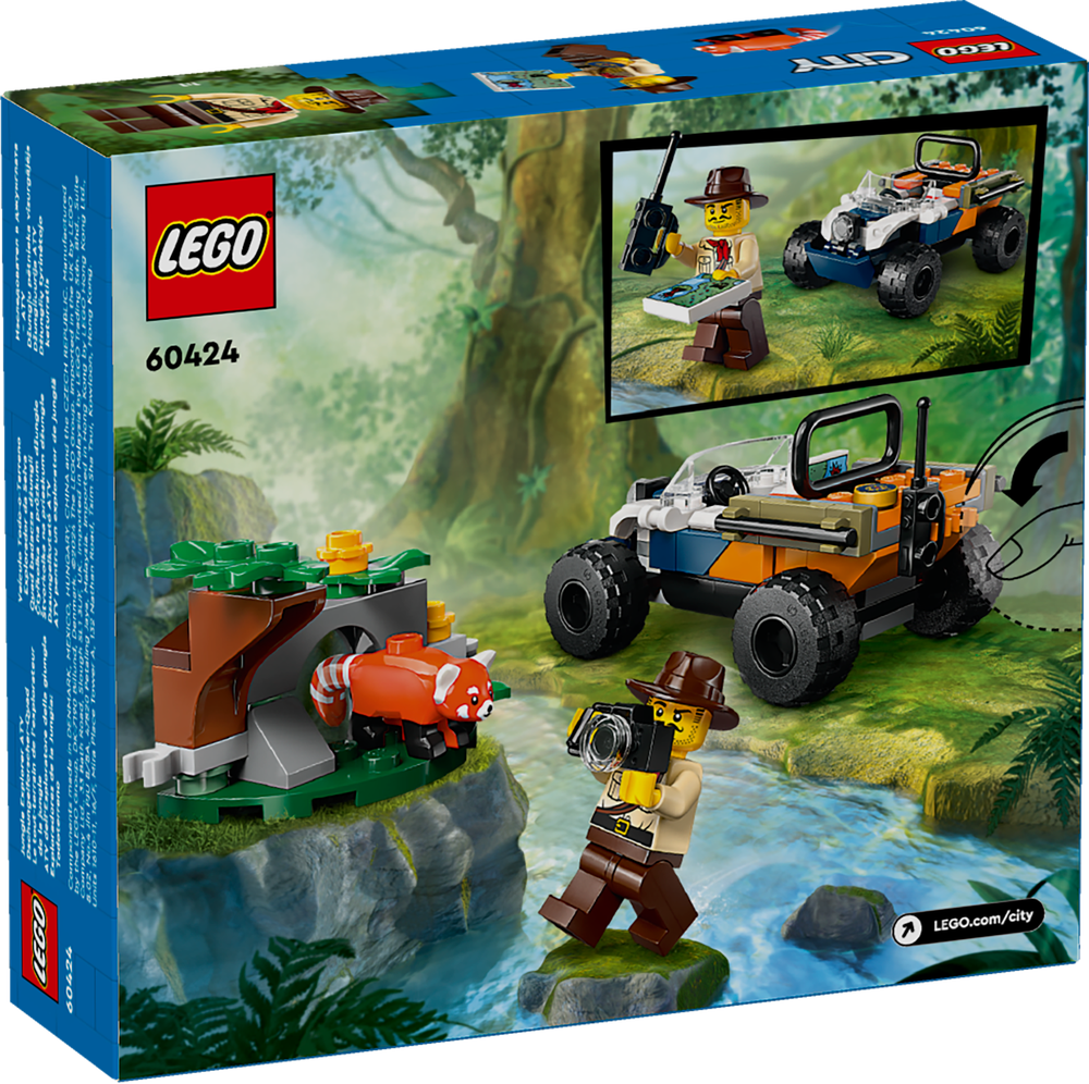 LEGO CITY ATV DELL’ESPLORATORE DELLA GIUNGLA 60424