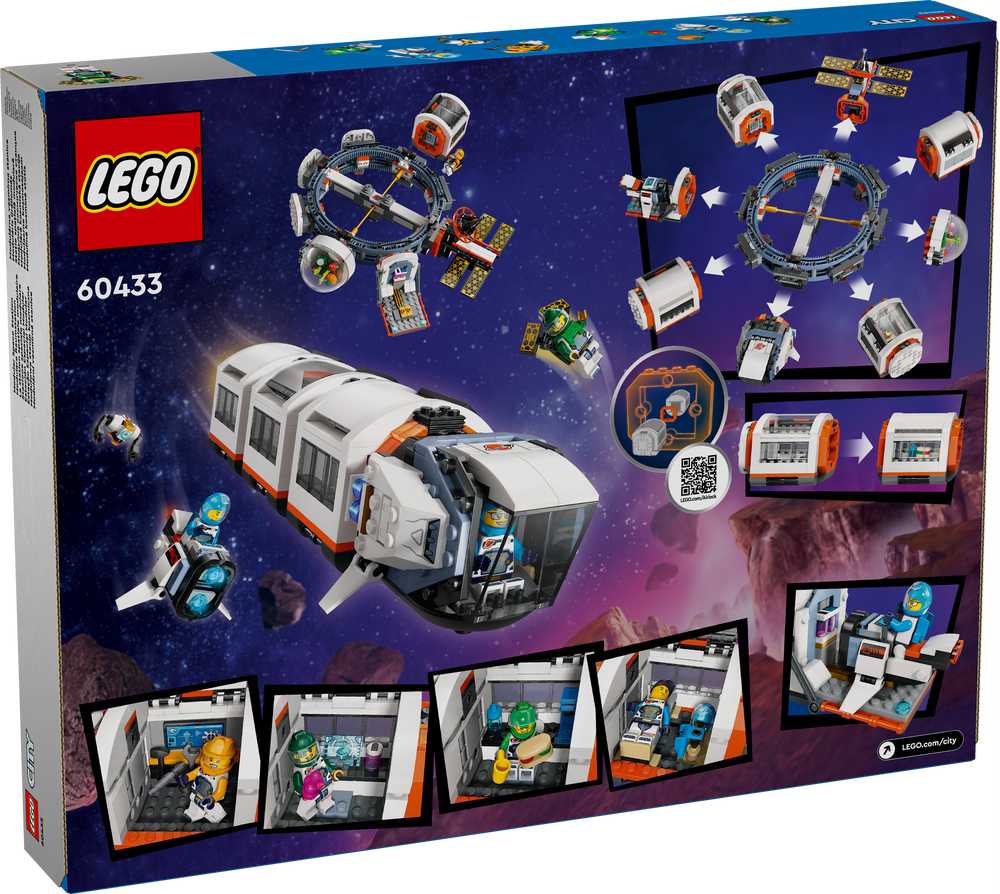 LEGO CITY STAZIONE SPAZIALE MODULARE 60433