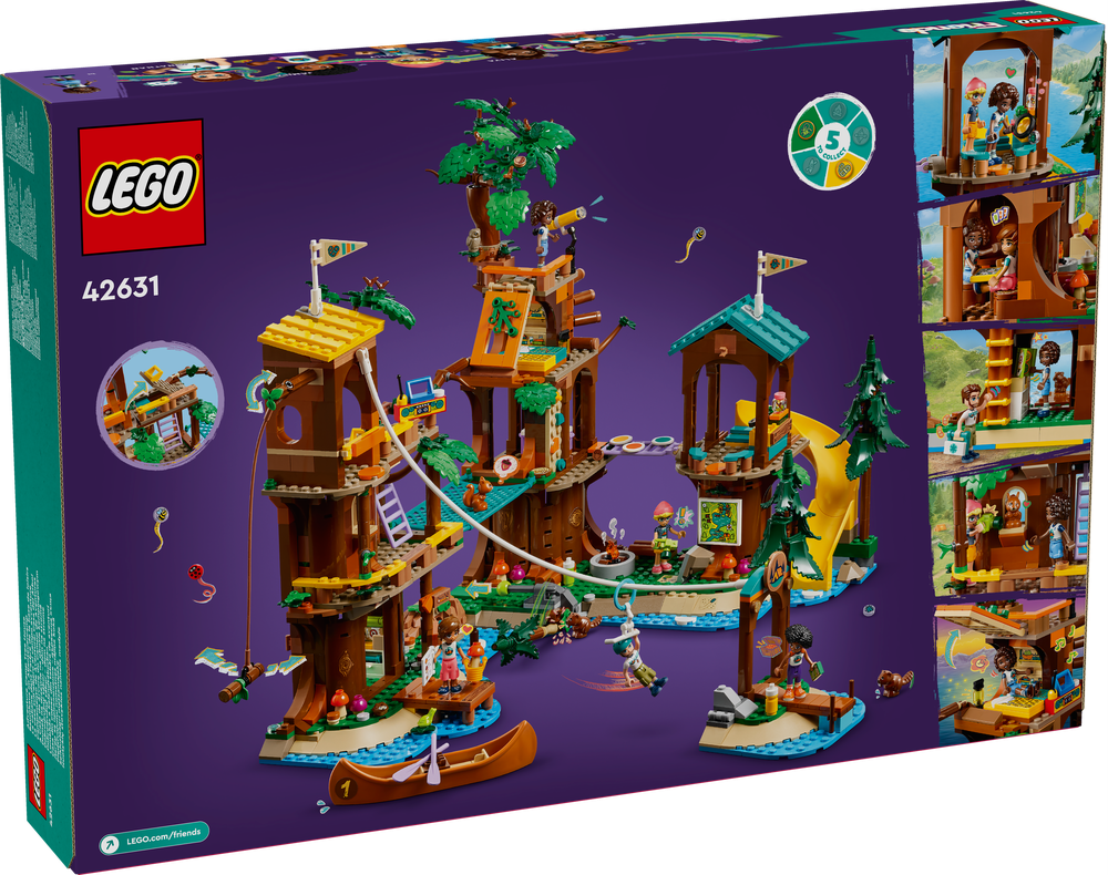 LEGO FRIENDS LA CASA SULL’ALBERO AL CAMPO AVVENTURE 42631