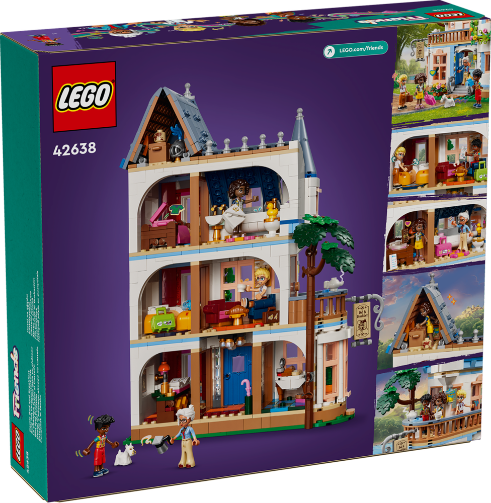 LEGO FRIENDS BED AND BREAKFAST AL CASTELLO 42638