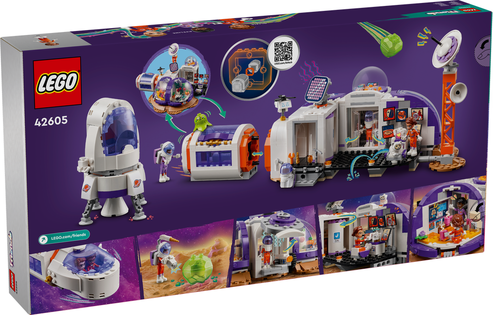 LEGO FRIENDS BASE SPAZIALE SU MARTE E RAZZO 42605