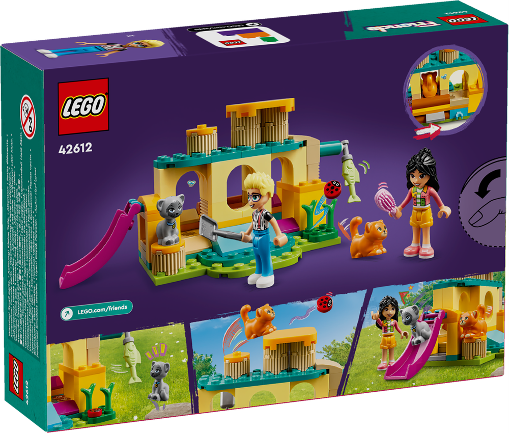 LEGO FRIENDS AVVENTURE NEL PARCO GIOCHI DEI GATTI 42612