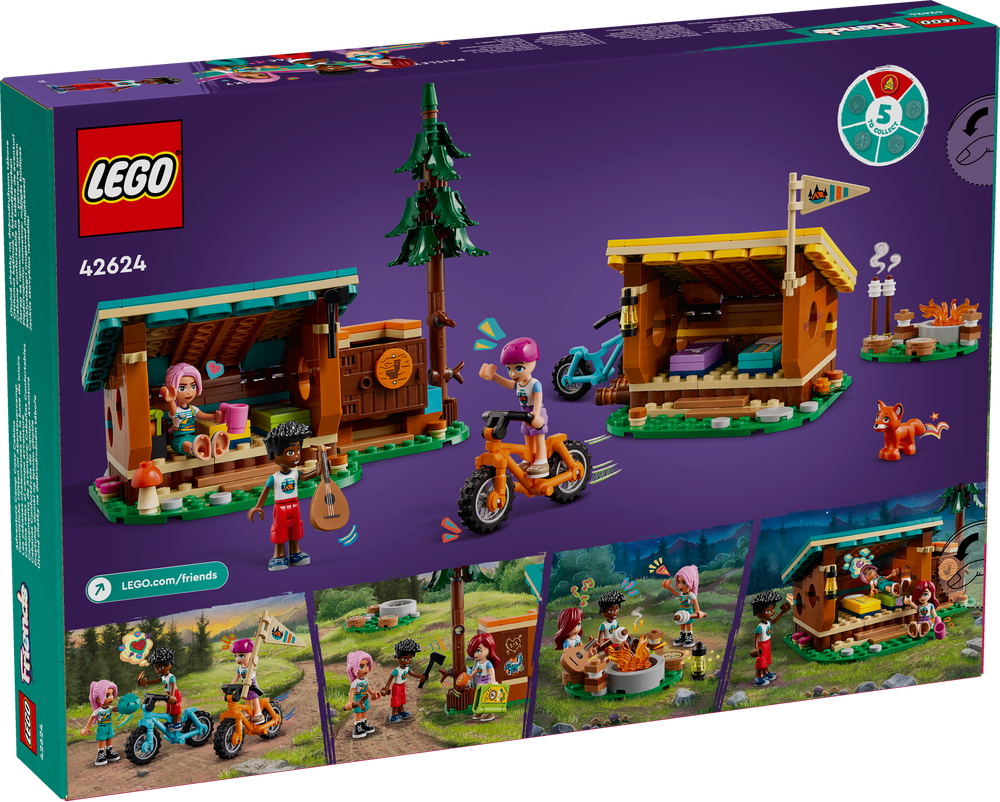 LEGO FRIENDS CABINE RELAX AL CAMPO AVVENTURE 42624