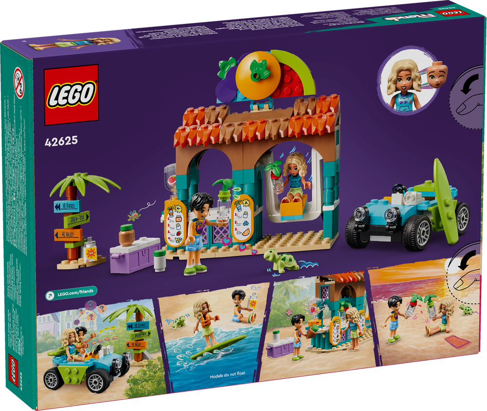 LEGO FRIENDS BANCARELLA DEI FRULLATI SULLA SPIAGGIA 42625