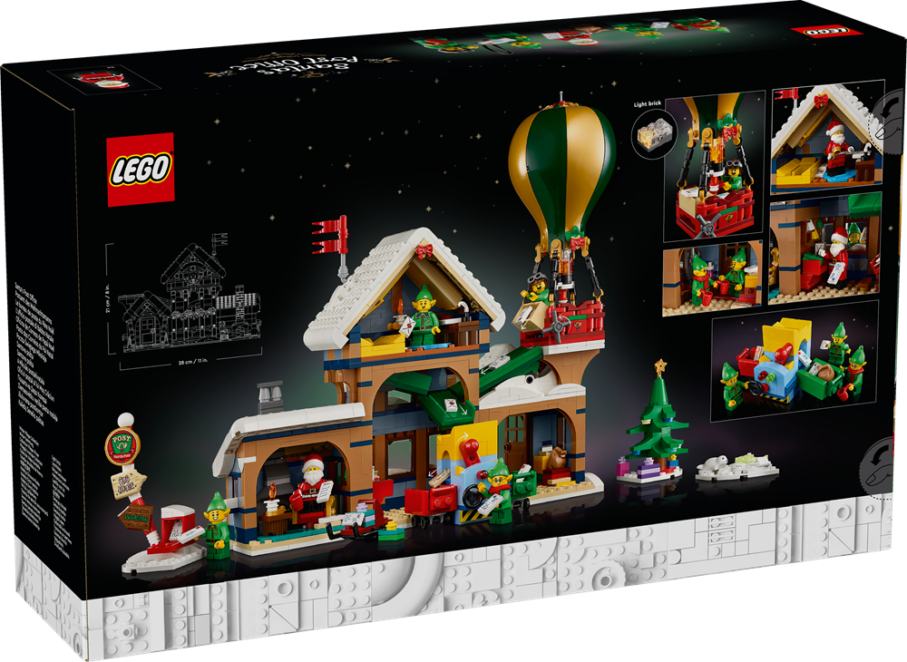 LEGO ICONS L’UFFICIO POSTALE DI BABBO NATALE 10339