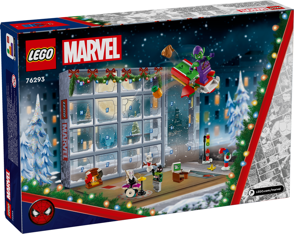 LEGO SUPER HEROES CALENDARIO DELL’AVVENTO 2024 SPIDER-MAN 76293