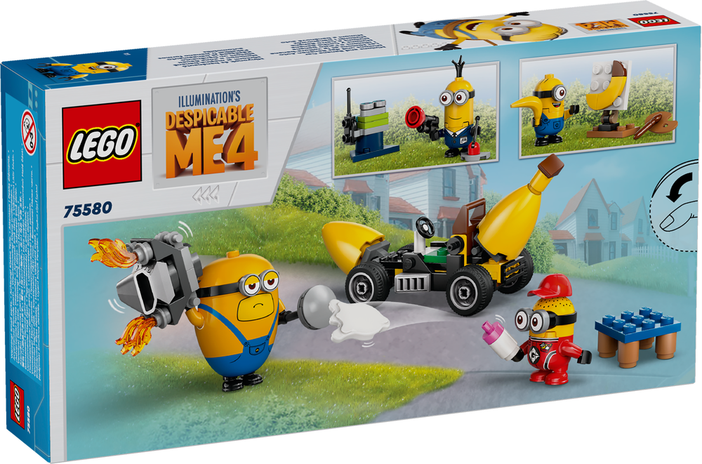 LEGO DESPICABLE ME I MINIONS E L’AUTO BANANA 75580