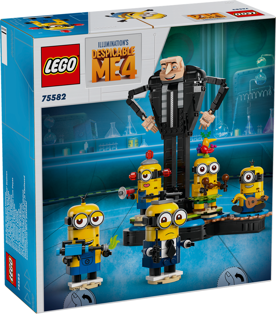 LEGO Despicable Me GRU E MINIONS IN MATTONCINI 75582