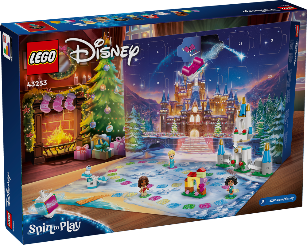 LEGO DISNEY PRINCESS CALENDARIO DELL’AVVENTO 2024 43253