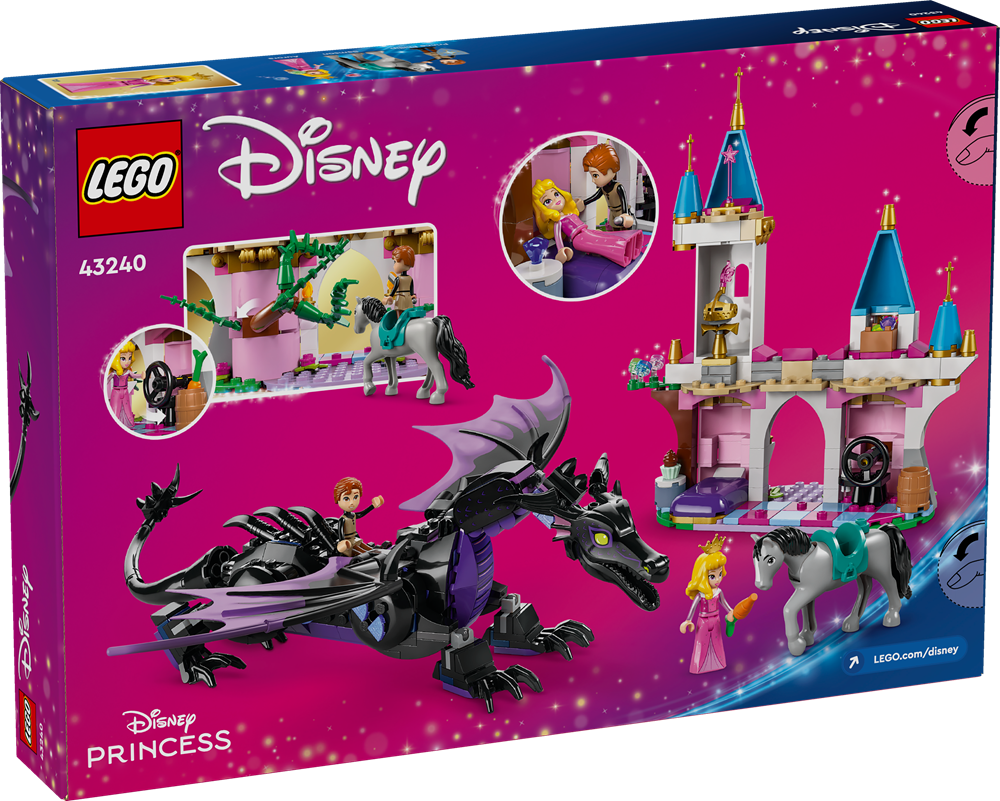 LEGO DISNEY PRINCESS MALEFICA DRAGO 43240