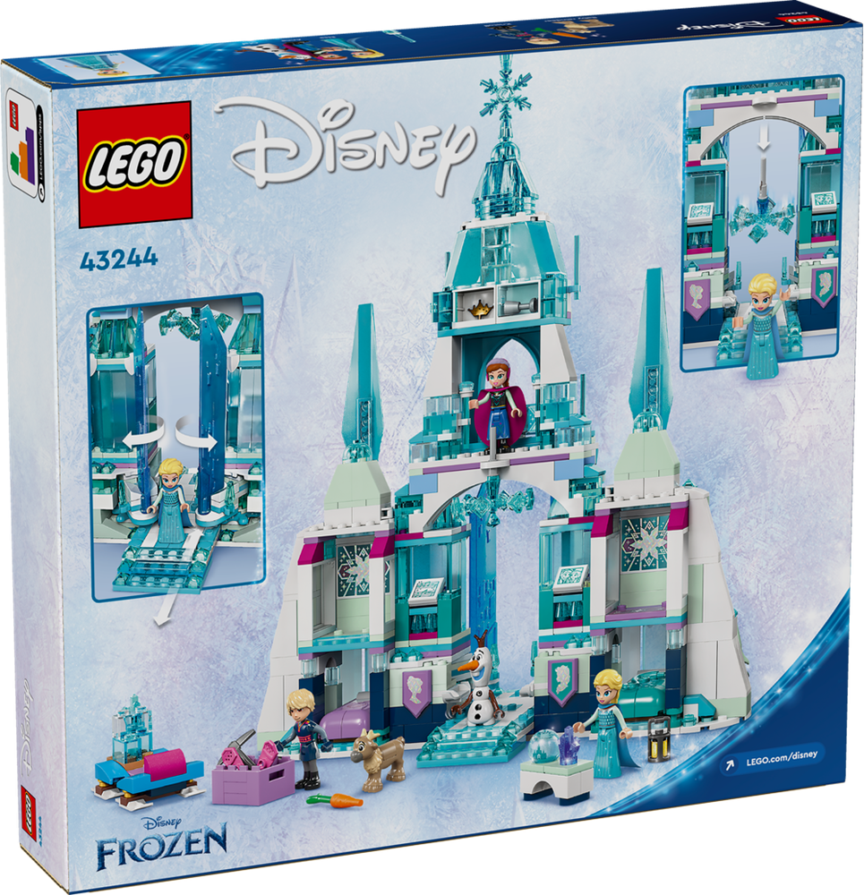 LEGO DISNEY PRINCESS IL PALAZZO DI GHIACCIO DI ELSA 43244