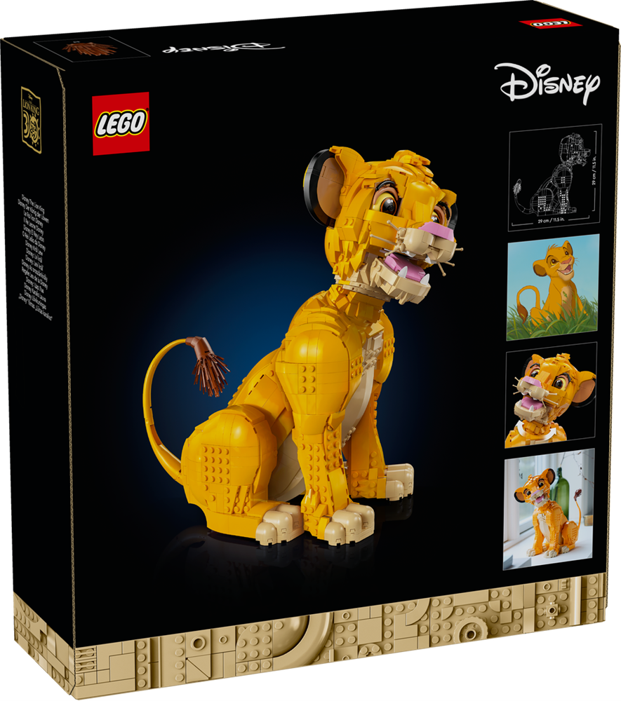 LEGO DISNEY CLASSIC GIOVANE SIMBA - RE LEONE 43247