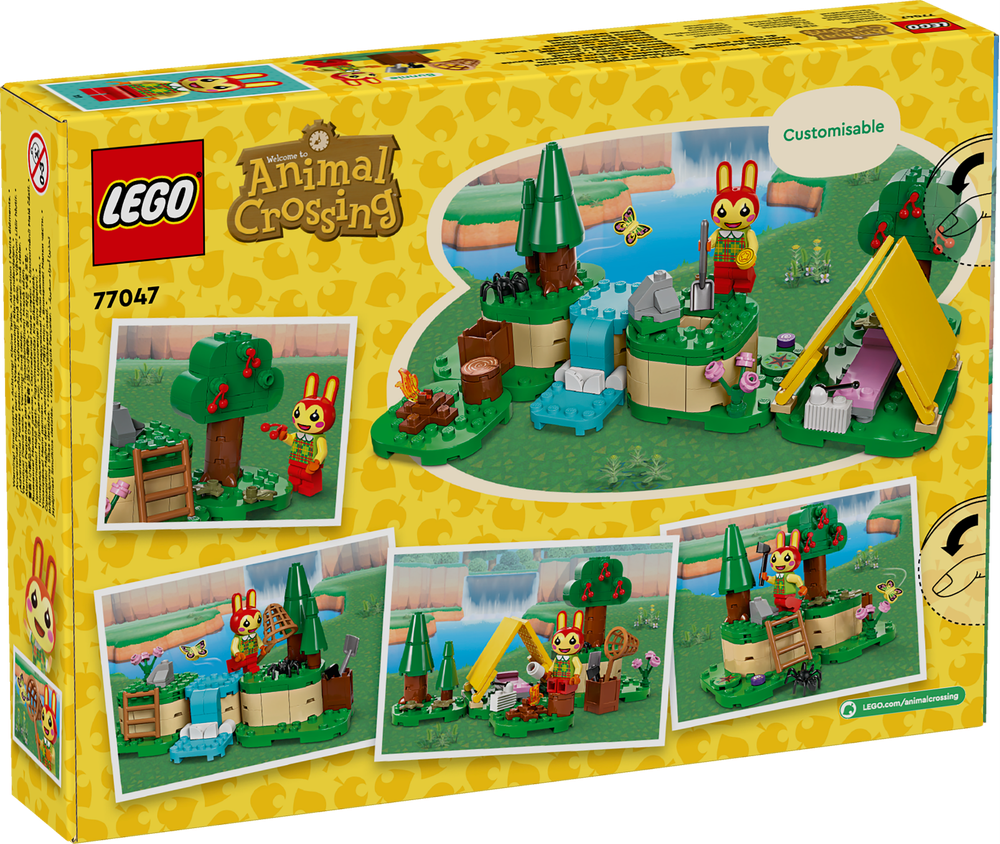 LEGO ANIMAL CROSSING BONNY IN CAMPEGGIO 77047