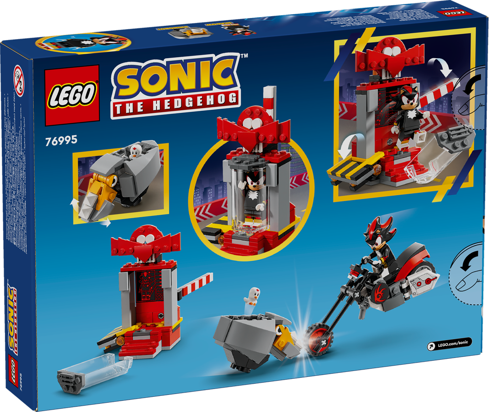 LEGO SONIC LA FUGA DI SHADOW THE HEDGEHOG 76995