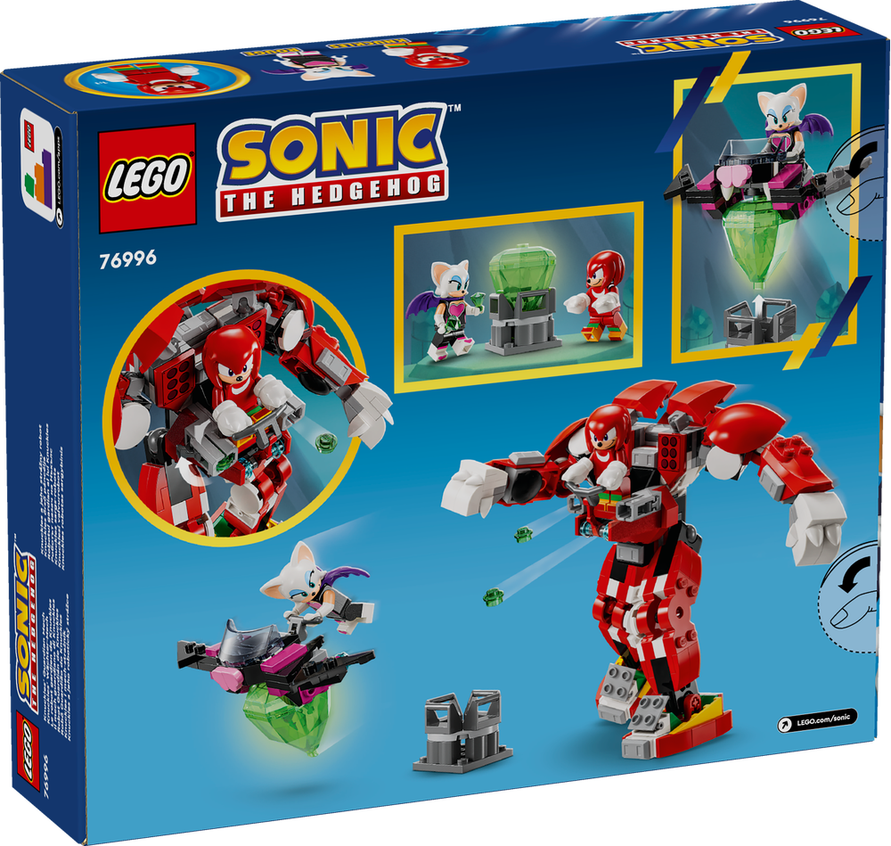 LEGO SONIC IL MECH GUARDIANO DI KNUCKLES 76996